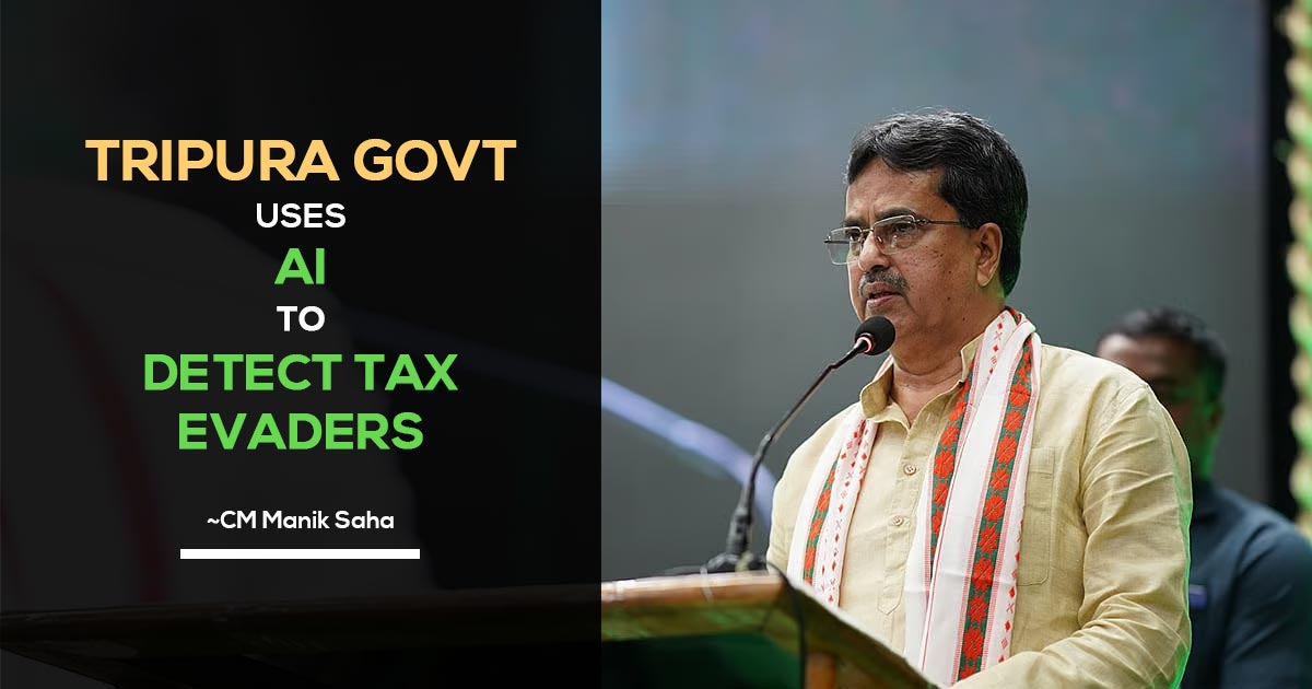 CM Manik Saha: Tripura Implements AI to Identify and Curb GST Evasion