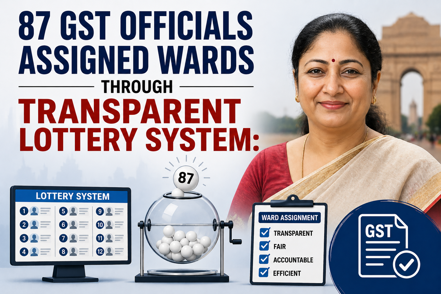 87 GST officials assigned wards through transparent lottery system: Delhi CM