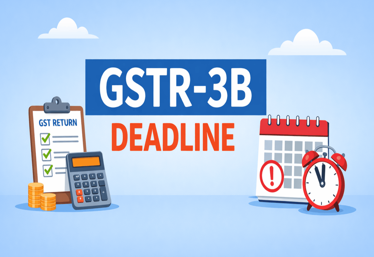 Government Extends Due Date for Filing GSTR-3B for March 2026 to 21st April, 2026