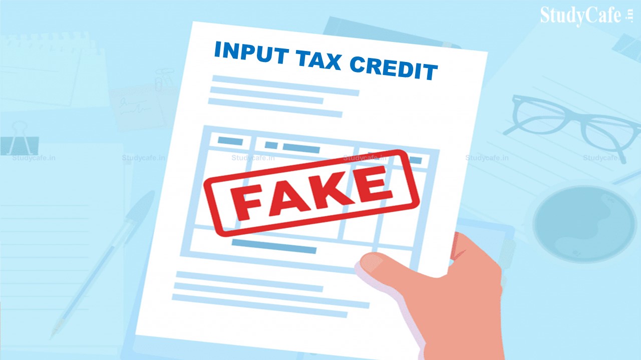 Man held for fraudulently claiming refund of more than Rs 27 cr from fake input tax credit