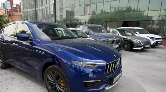 Three held for GST fraud, luxury cars, including a Maserati, recovered