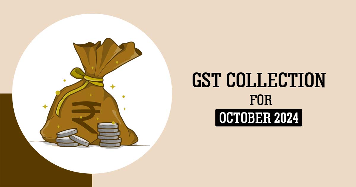 Gross and Net GST revenue collections for the month of Oct, 2024
