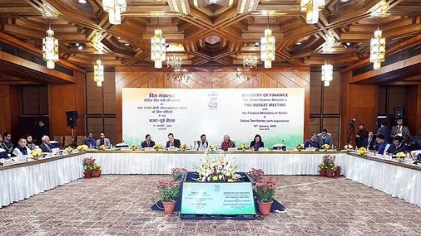 Union Finance Minister: States flag revenue loss after GST cuts, erosion of fiscal powers