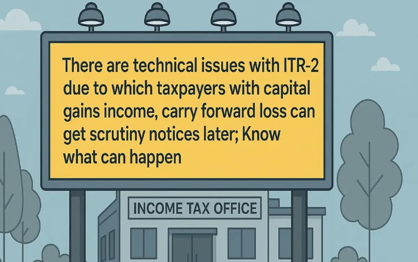 ITR-2 Bug May Trigger Scrutiny for Capital Gains Filers: CA Warns
