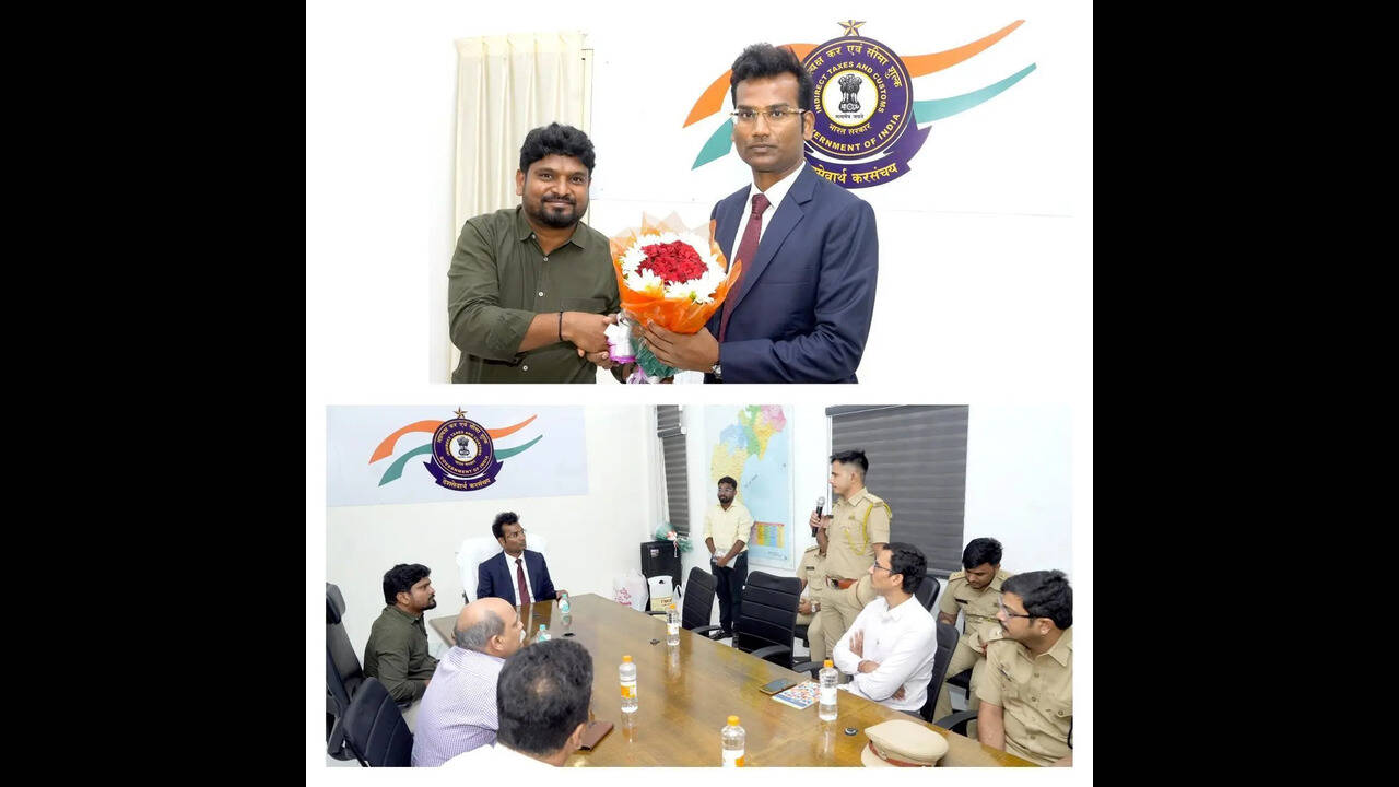 Arun Richard assumes charge as Commissioner of Central GST, Guntur