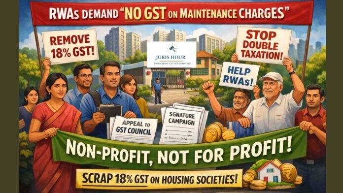 RWAs Urge GST Council to Scrap 18% Tax on Maintenance Charges, Cite Rising Burden on Residents