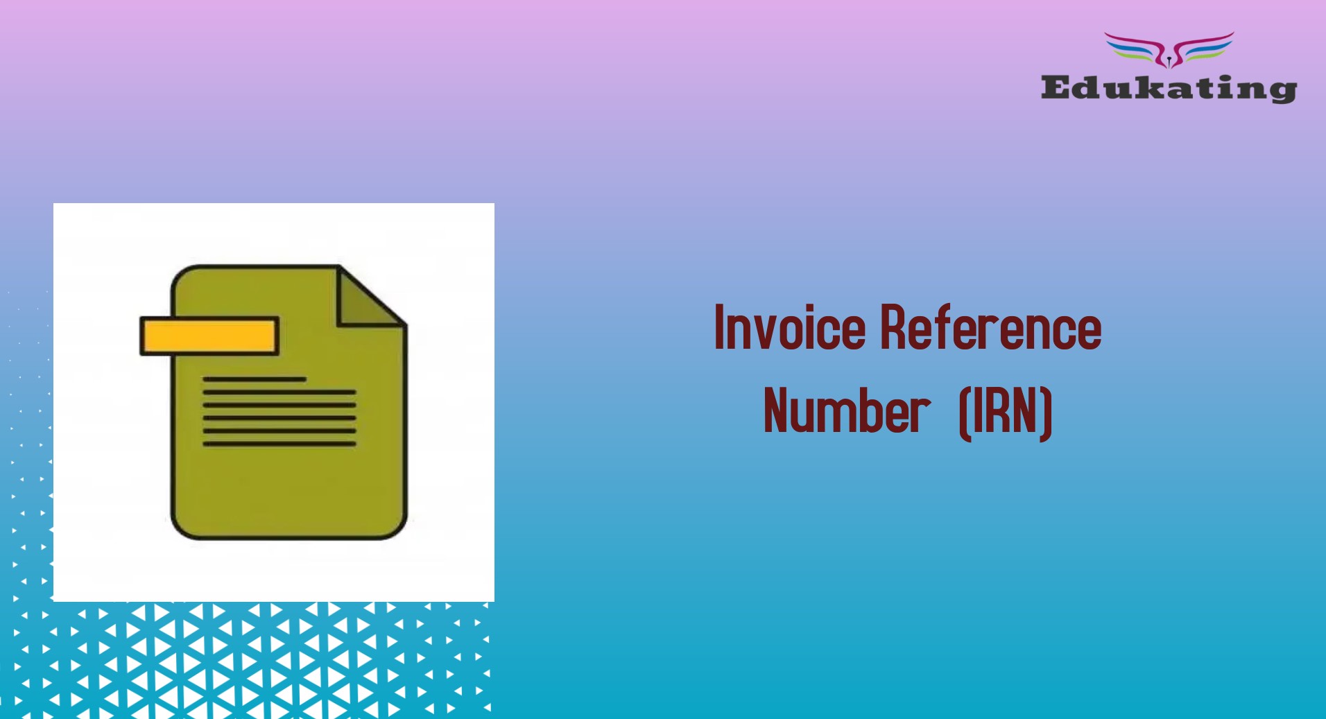 A list of GSTINs generating IRN has been issued by NIC