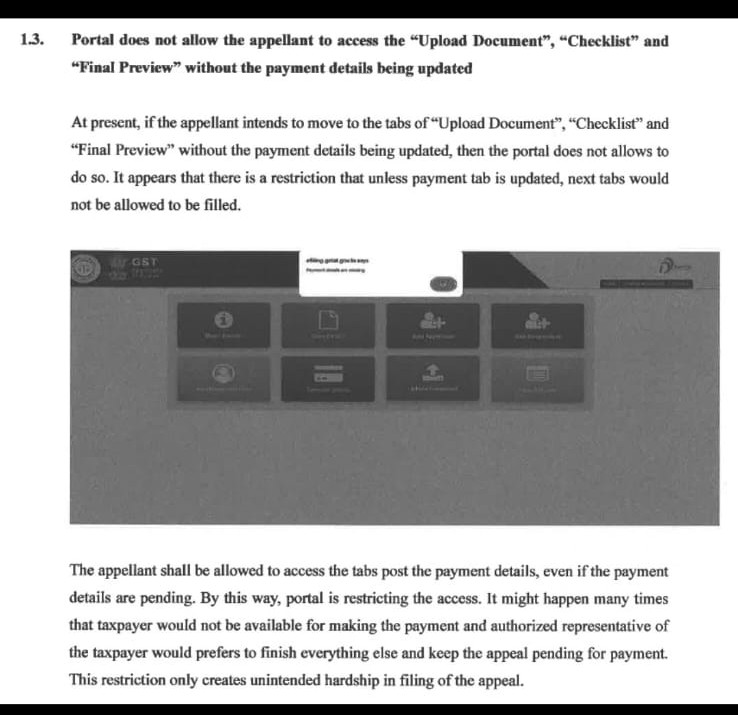 GSTAT Portal Enables Document Upload & Checklist Access Before Court Fee Payment