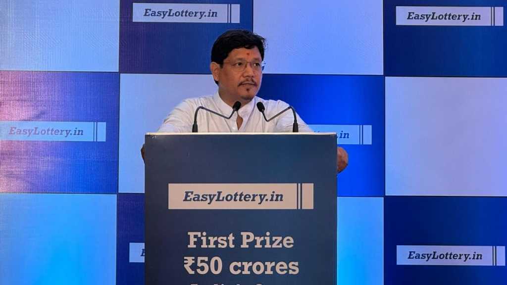 Meghalaya CM launches India’s first fully digital lottery platform