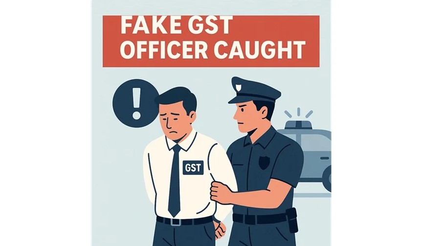 Fake GST Officer Arrested in Mehsana for Rs 5 Lakh Extortion Attempt