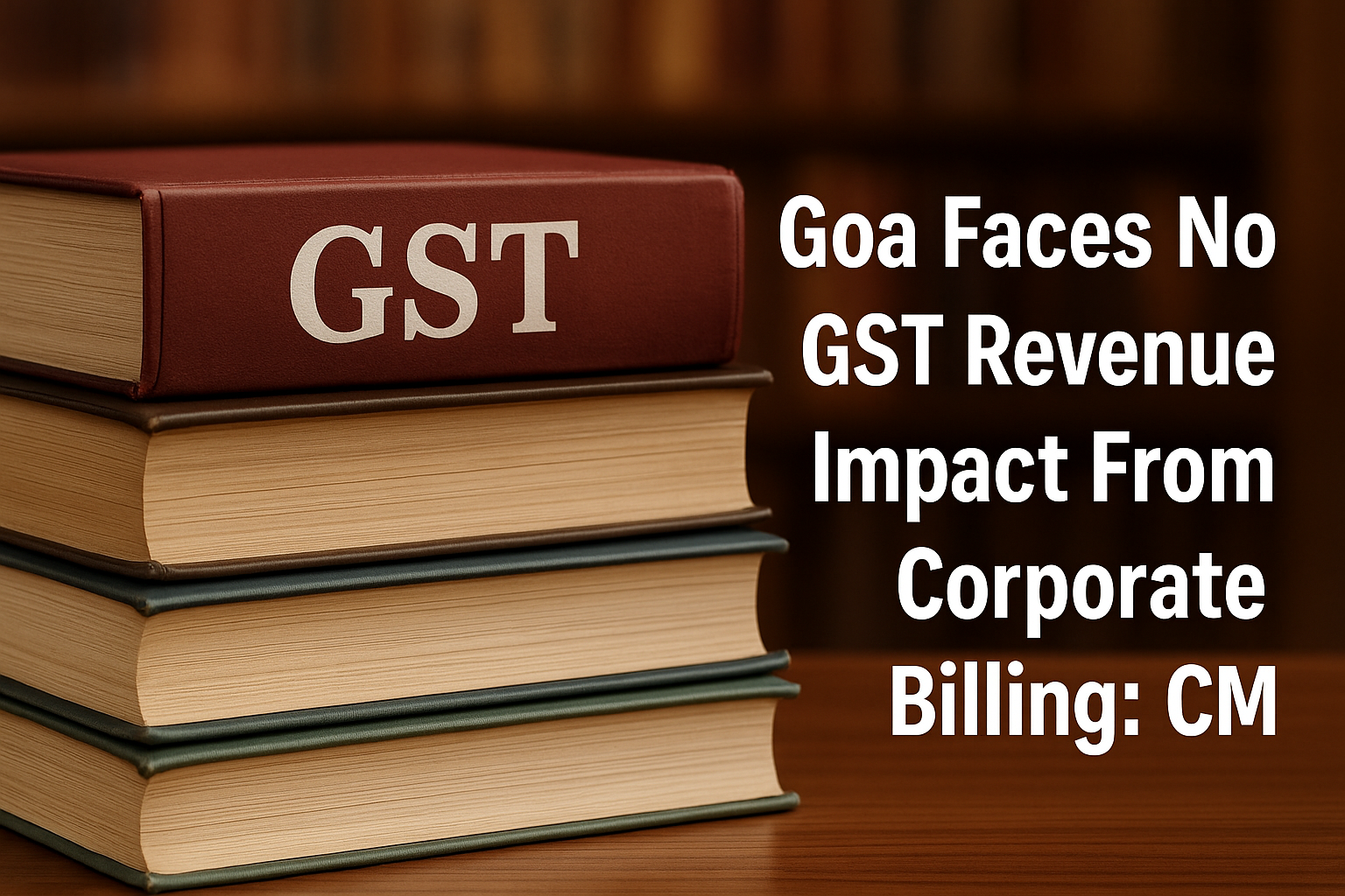 Goa Faces No GST Revenue Impact From Corporate Billing: CM