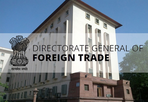 DGFT extends the duration of the Foreign Trade Policy, 2015-2020 till March 31, 2022