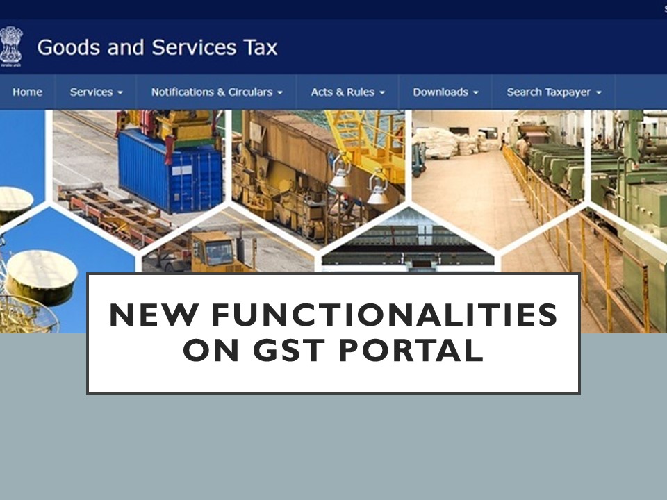 GSTN: Functionality to check status and update bank account details